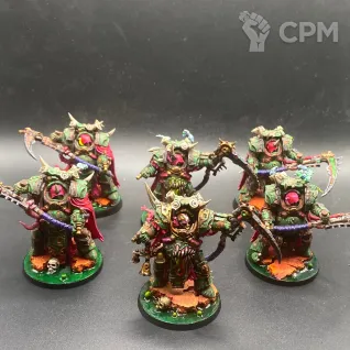 Описание картинки Deathshroud Terminators от Dark_Demogorgon по цене 7 000руб | Свободный Рынок Миниатюр - СРМ