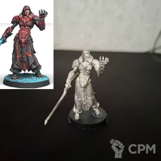 Описание картинки Umbra Legate with DA CCW от Zehir по цене 1 000руб | Свободный Рынок Миниатюр - СРМ