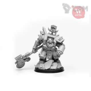 Описание картинки Миниатюра Goreforge Sawboss от Артель W по цене 3 148руб | Свободный Рынок Миниатюр - СРМ