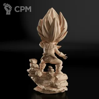 Описание картинки Vegeta Chibi Фигурка (Dragon Ball) от GAS3TXD  по цене 2 000руб | Свободный Рынок Миниатюр - СРМ