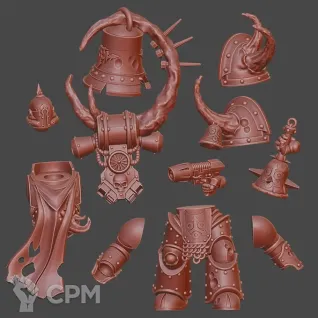 Описание картинки Noxious Blightbringer от MrMetalHorror по цене 230руб | Свободный Рынок Миниатюр - СРМ