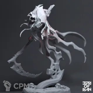Описание картинки Nighthaunt Reaper от Barduck Miniatures по цене 295руб | Свободный Рынок Миниатюр - СРМ