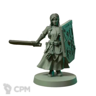 Описание картинки Mordheim - Sisters of Sigmar - Novice от 3Д печать миниатюр по цене 225руб | Свободный Рынок Миниатюр - СРМ