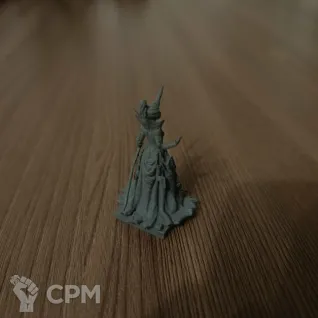 Описание картинки Lady necromancer от Happy по цене 200руб | Свободный Рынок Миниатюр - СРМ