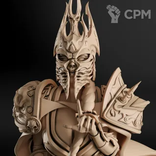 Описание картинки Lich Queen Girl Фигурка (World of Warcraft) от GAS3TXD  по цене 3 900руб | Свободный Рынок Миниатюр - СРМ