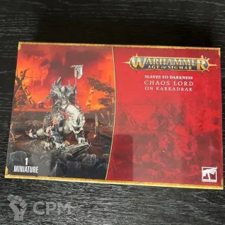 Описание картинки Chaos Lord on Karkadrak от zurdo по цене 5 200руб | Свободный Рынок Миниатюр - СРМ