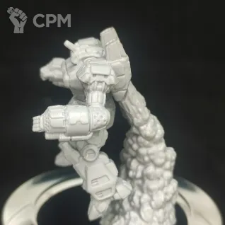 Описание картинки Crusader CRD-5M (65 тонн) от Dwarf Pirate Foundry по цене 450руб | Свободный Рынок Миниатюр - СРМ