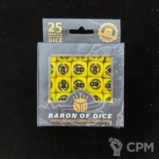 Описание картинки Набор кубов Baron Of Dice: Almighty Hand от Akella по цене 5 500руб | Свободный Рынок Миниатюр - СРМ
