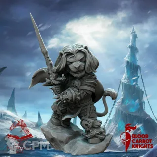 Описание картинки Артас | Коллекционная миниатюра 70 мм от Blood Carrot Knights по цене 1 350руб | Свободный Рынок Миниатюр - СРМ
