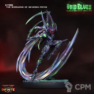 Описание картинки Dark Elves/Xyra от Barduck Miniatures по цене 299руб | Свободный Рынок Миниатюр - СРМ