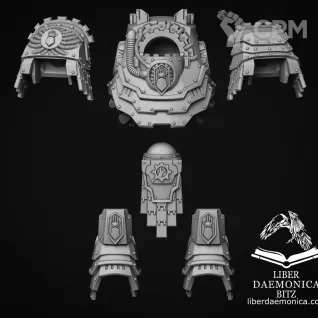 Описание картинки Armour model “Vetustus” type Iron от LDBits по цене 968руб | Свободный Рынок Миниатюр - СРМ