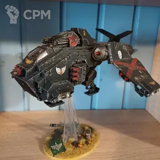 Описание картинки Stormraven gunship от diamantbeins по цене 5 000руб | Свободный Рынок Миниатюр - СРМ