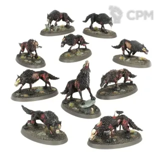 Описание картинки Dire Wolves от Knight of Light по цене 1 000руб | Свободный Рынок Миниатюр - СРМ