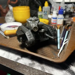 Описание картинки Leman Russ от MF "Mars Factory" по цене 1 500руб | Свободный Рынок Миниатюр - СРМ