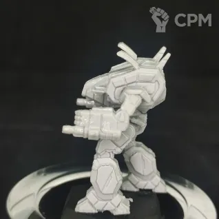 Описание картинки Archer ARC-5R (70 тонн) от Dwarf Pirate Foundry по цене 450руб | Свободный Рынок Миниатюр - СРМ