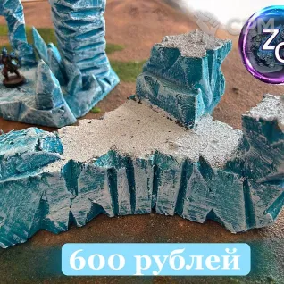 Описание картинки Террейн НРИ от ZanozaCraft по цене 600руб | Свободный Рынок Миниатюр - СРМ