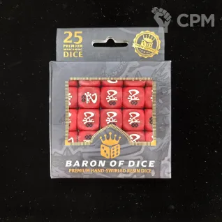 Описание картинки Набор кубов Baron Of Dice: Wild Riders Dice от Akella по цене 5 500руб | Свободный Рынок Миниатюр - СРМ
