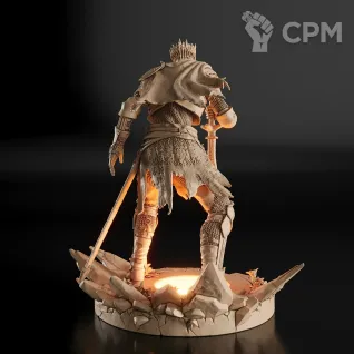 Описание картинки Soul of Cinder Фигурка (Dark Souls) от GAS3TXD  по цене 2 900руб | Свободный Рынок Миниатюр - СРМ