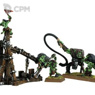 Описание картинки Goblin Rock Lobber от Stark Foundry по цене 2 175руб | Свободный Рынок Миниатюр - СРМ