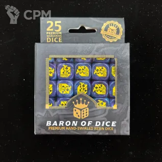 Описание картинки Набор кубов Baron Of Dice Aztec Lizard Dice - Turquoise от Akella по цене 5 500руб | Свободный Рынок Миниатюр - СРМ