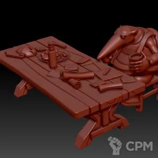 Описание картинки Caerten Ondowynmr Effyn - This Quar's War от Critical Print по цене 320руб | Свободный Рынок Миниатюр - СРМ