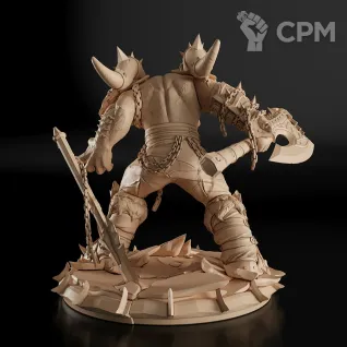 Описание картинки Garrosh Фигурка (Warcraft) от GAS3TXD  по цене 3 600руб | Свободный Рынок Миниатюр - СРМ