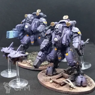 Описание картинки T'au Ghostkeel Battlesuits (#SC-08) от Scope по цене 4 800руб | Свободный Рынок Миниатюр - СРМ