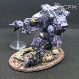 Описание картинки T'au Ghostkeel Battlesuits (#SC-08) от Scope по цене 4 800руб | Свободный Рынок Миниатюр - СРМ