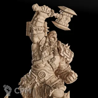 Описание картинки Thrall Фигурка (World of Warcraft) от GAS3TXD  по цене 5 900руб | Свободный Рынок Миниатюр - СРМ
