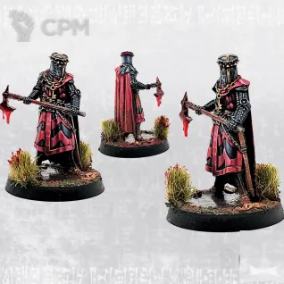 Описание картинки Vicariatus Ignis - Retinue Set  34мм от Manufactorum76 по цене 1 200руб | Свободный Рынок Миниатюр - СРМ
