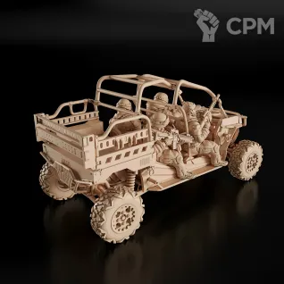 Описание картинки Buggy Crew MRZR Минифигурки от GAS3TXD  по цене 250руб | Свободный Рынок Миниатюр - СРМ