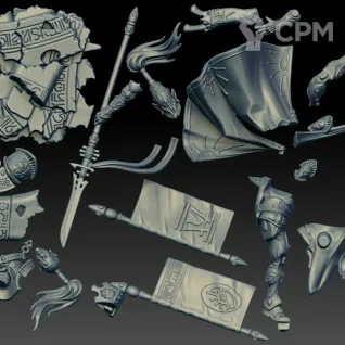 Описание картинки Prince Yriel (Scan) от AxeL's Forge по цене 300руб | Свободный Рынок Миниатюр - СРМ