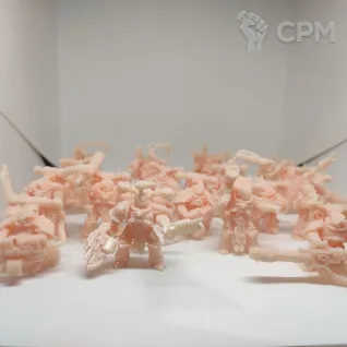 Описание картинки Chaos space marines от Орки с наГорки по цене 2 500руб | Свободный Рынок Миниатюр - СРМ