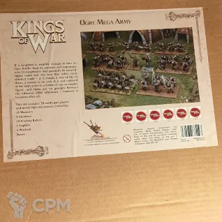 Описание картинки Стартер огров, Kings of war, Mantic Games от  по цене 5 000руб | Свободный Рынок Миниатюр - СРМ