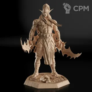 Описание картинки Illidan Demon Hunter Фигурка (World of Warcraft) от GAS3TXD  по цене 3 900руб | Свободный Рынок Миниатюр - СРМ