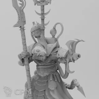Описание картинки Arch-Warlock / Ikit Claw от Zakat-3D по цене 300руб | Свободный Рынок Миниатюр - СРМ