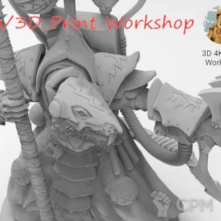 Описание картинки Ikit Claw / Arch-Warlock от 3Д печать миниатюр по цене 418руб | Свободный Рынок Миниатюр - СРМ