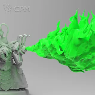 Описание картинки Arch-Warlock / Ikit Claw от Zakat-3D по цене 300руб | Свободный Рынок Миниатюр - СРМ