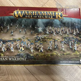 Описание картинки Lumineth Realm-lords Iliathan Warhost Battleforce от vasilifas по цене 16 500руб | Свободный Рынок Миниатюр - СРМ