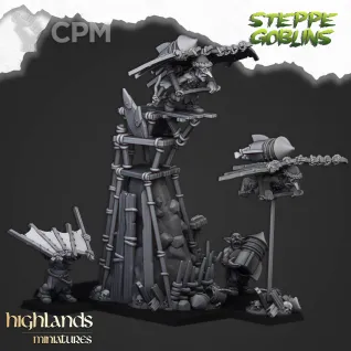 Описание картинки Flying Steppe Goblins от 3DPrintClub по цене 1 182руб | Свободный Рынок Миниатюр - СРМ