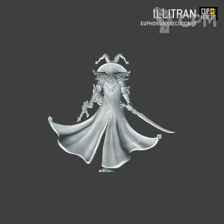 Описание картинки Illitran Euphorian Executioner от Cup of Heresy по цене 250руб | Свободный Рынок Миниатюр - СРМ
