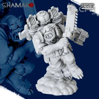 Описание картинки Стартер пак бойзов с джетпаками / Orcs Boyz jetpuk set от 3D6 по цене 2 300руб | Свободный Рынок Миниатюр - СРМ