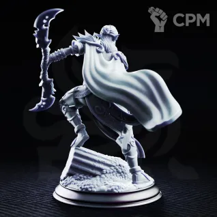 Описание картинки Drow Moon Assassin - Ilyara Deri от PocketSized Prints по цене 300руб | Свободный Рынок Миниатюр - СРМ