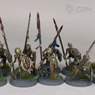 Описание картинки Skeleton Warriors / Воины скелеты от Mrtwinks по цене 7 000руб | Свободный Рынок Миниатюр - СРМ