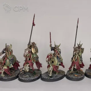 Описание картинки Black knights/ Черные рыцари от Mrtwinks по цене 4 500руб | Свободный Рынок Миниатюр - СРМ