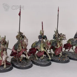 Описание картинки Black knights/ Черные рыцари от Mrtwinks по цене 4 500руб | Свободный Рынок Миниатюр - СРМ