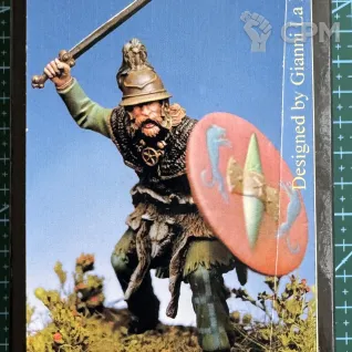 Описание картинки Gallic Warrior 54mm от Crusader1214 по цене 1 900руб | Свободный Рынок Миниатюр - СРМ