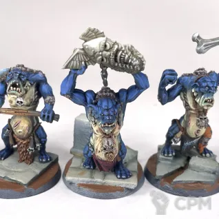 Описание картинки Stone Trolls от Mrtwinks по цене 3 000руб | Свободный Рынок Миниатюр - СРМ