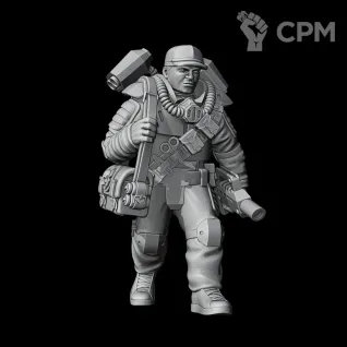 Описание картинки Airborne Division - Command Squad от Modelkin по цене 1 100руб | Свободный Рынок Миниатюр - СРМ