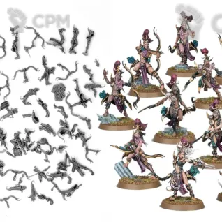 Описание картинки Blissbarb Archers от LooneShroomFoundry по цене 1 800руб | Свободный Рынок Миниатюр - СРМ